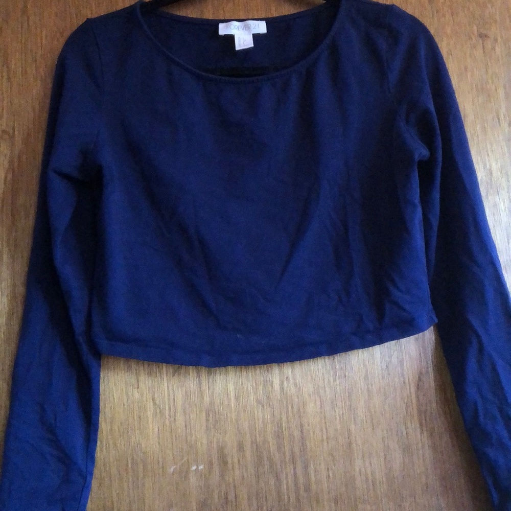 Long sleeve Crop Top